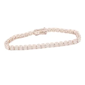 11.67ct 18k White Gold Diamond Bracelet