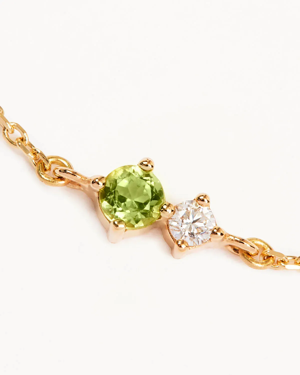 14k Solid Gold Magic Within Birthstone Diamond Bracelet