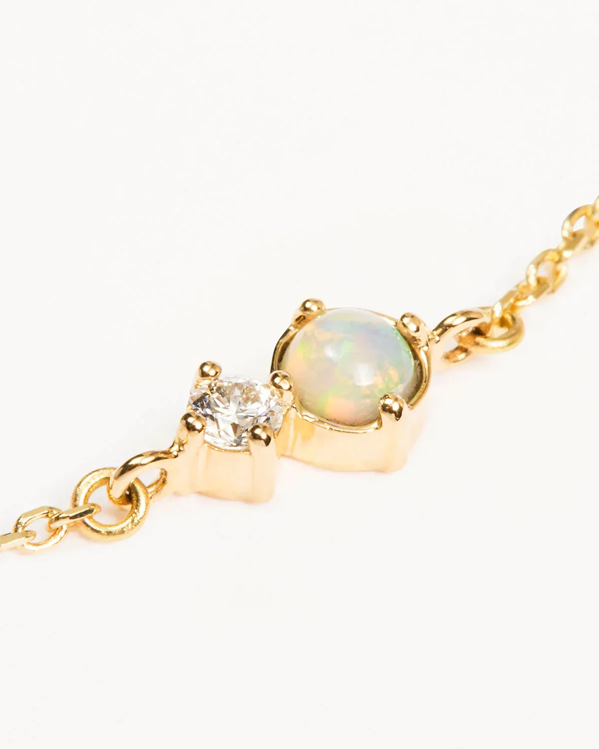 14k Solid Gold Magic Within Birthstone Diamond Bracelet