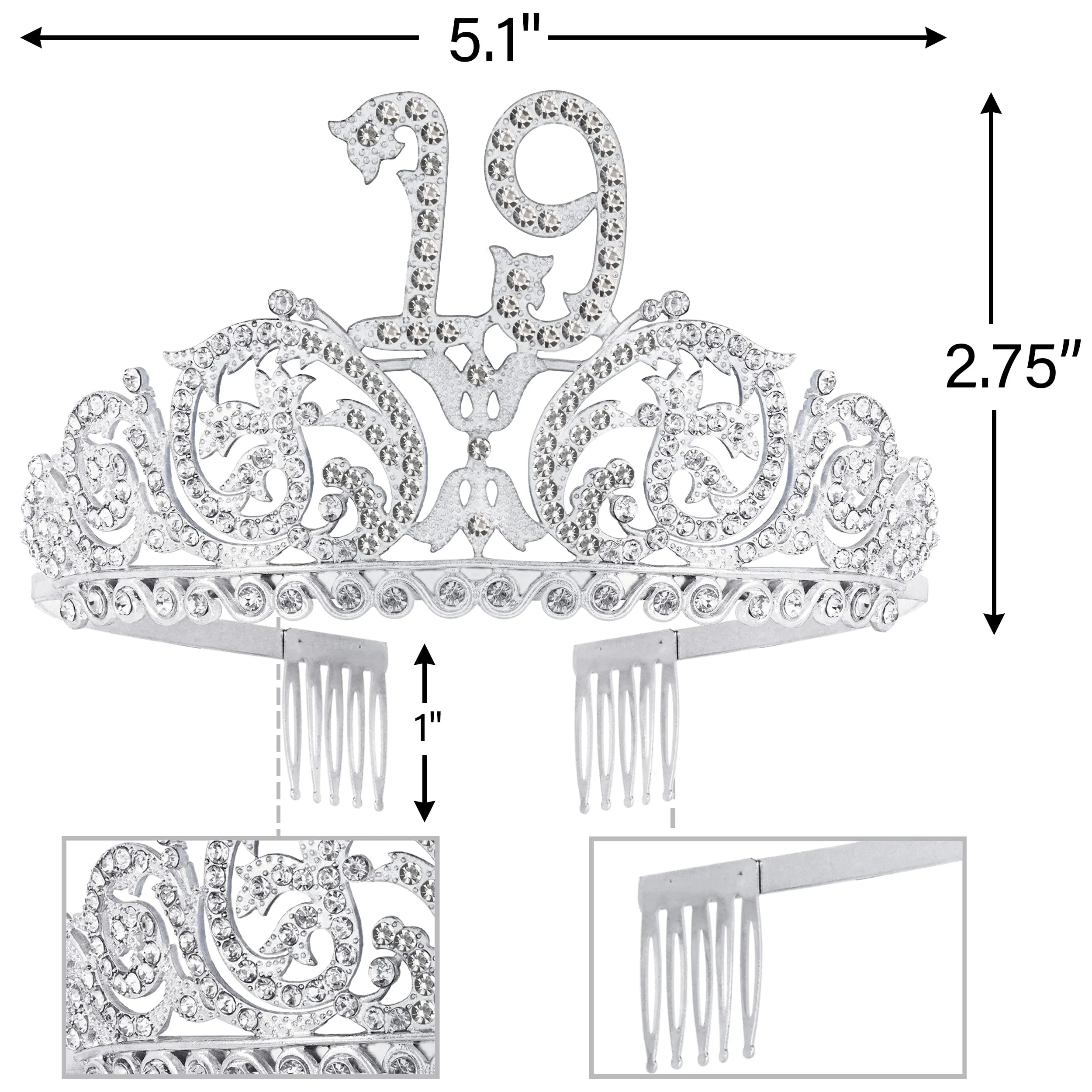 19th Birthday, 19th Birthday Decorations for Girls, 19th Birthday Gift,19th Birthday