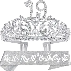 19th Birthday, 19th Birthday Decorations for Girls, 19th Birthday Gift,19th Birthday