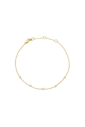 5 Diamond Bracelet