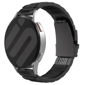 Amazfit Bip 3 (Pro) Luxury Steel Chain Strap (Black)