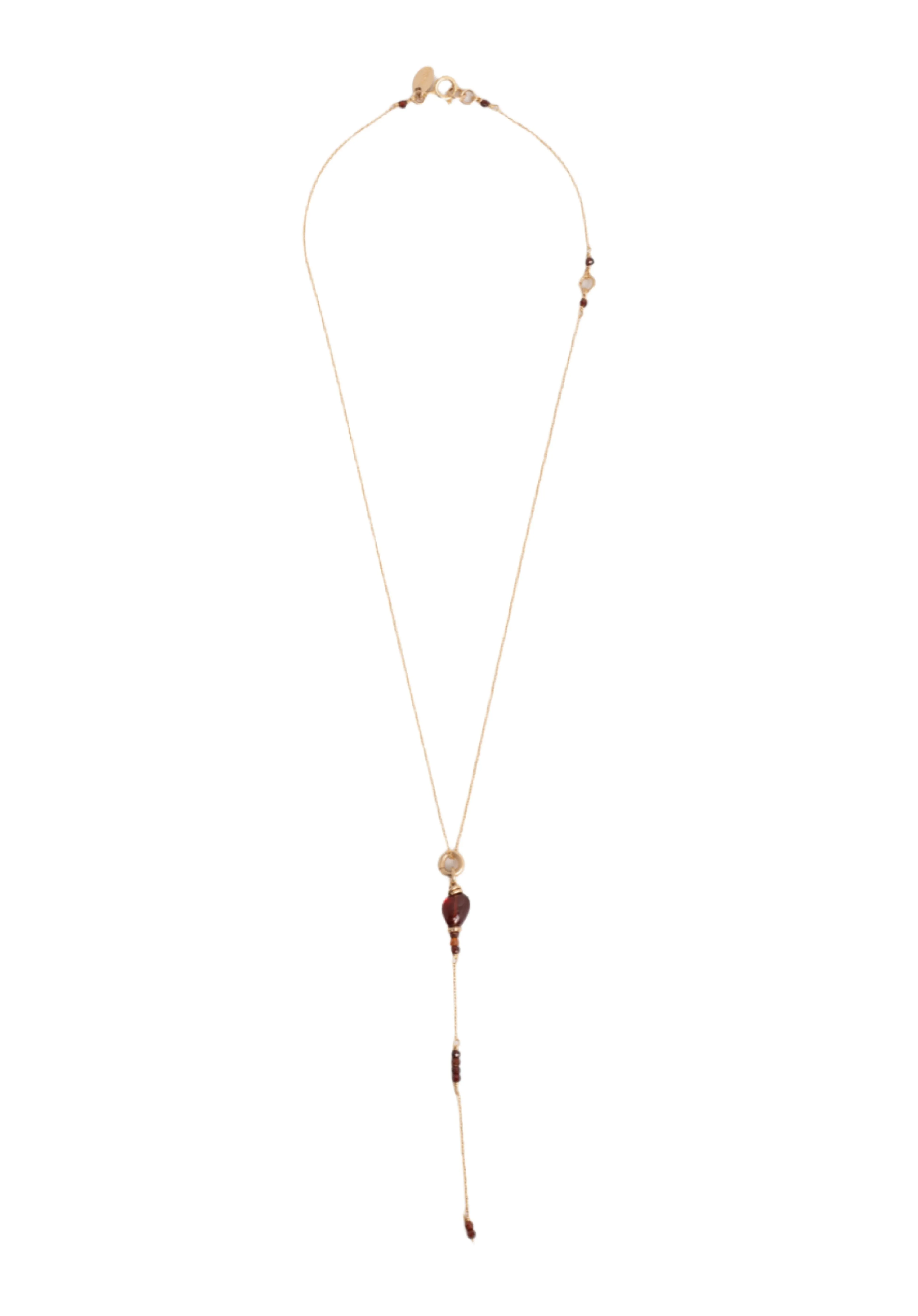 Antara Necklace #1 - Garnet