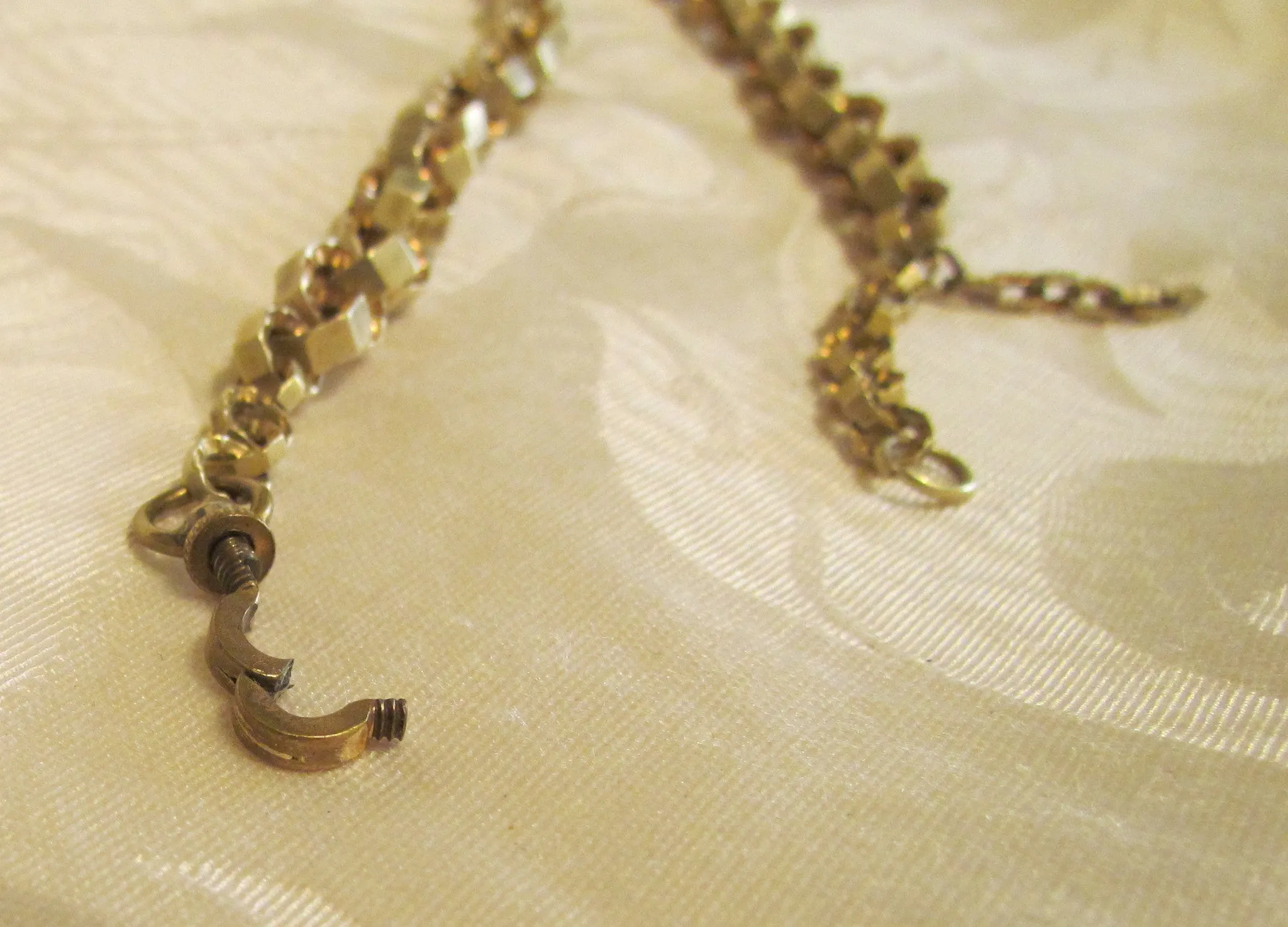 Antique 10kt GF Watch Chain Fob Circa 1890 Unique Watch Chain
