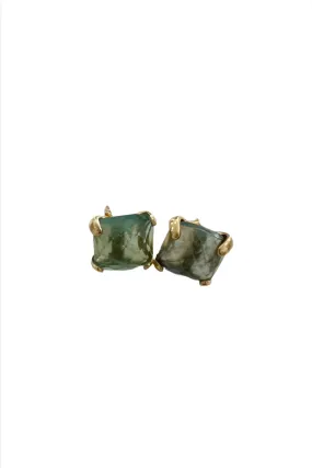 Apatite Four-Prong Studs