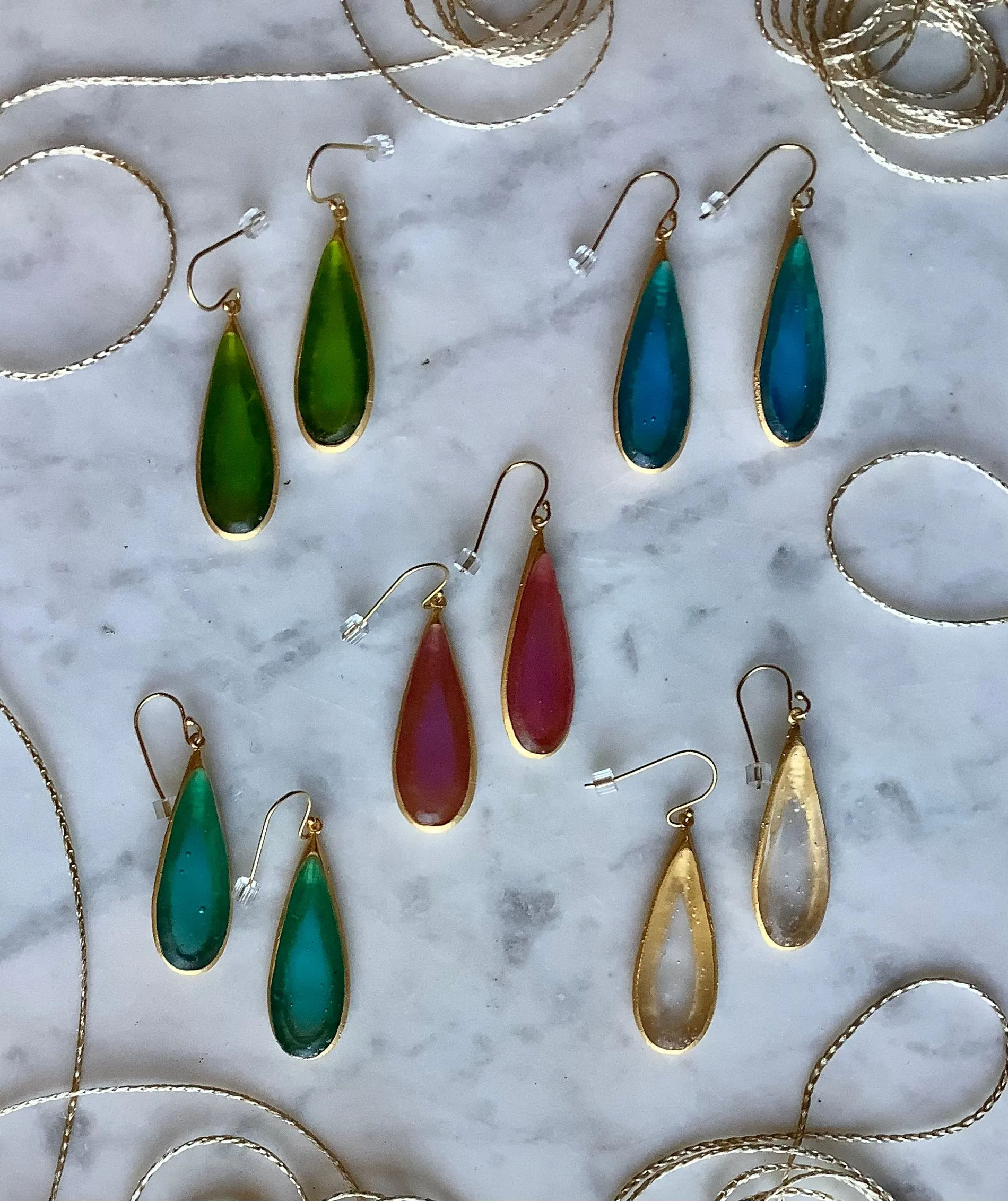 Aurora Teardrop Earrings