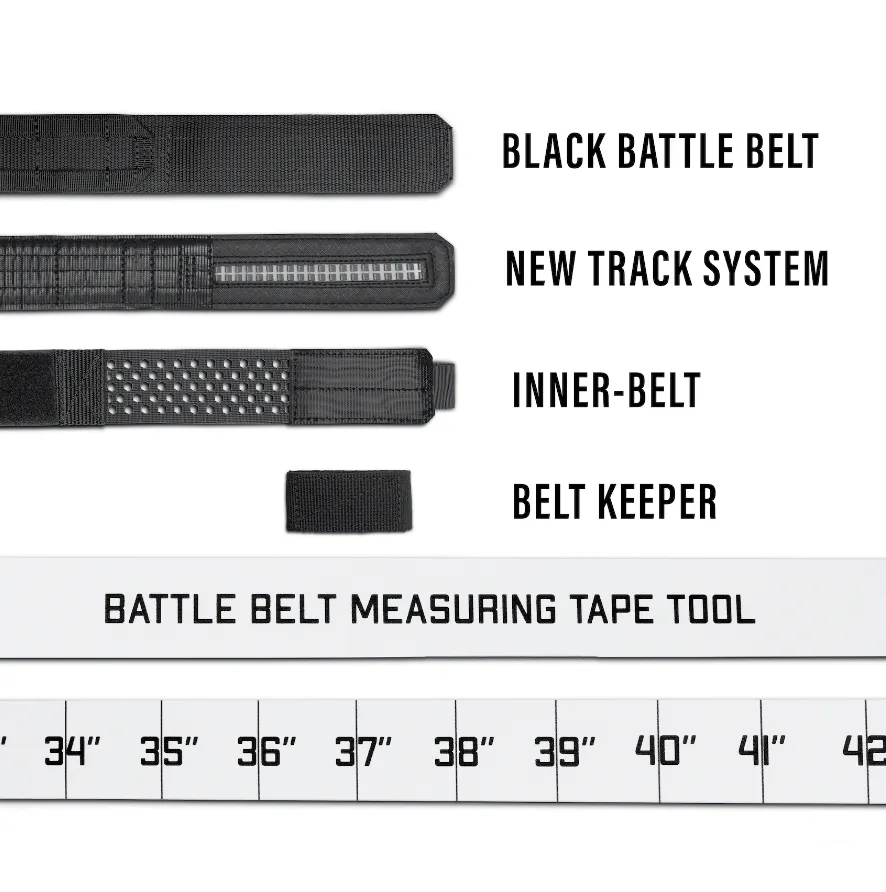 B1 MULTICAM® BLACK BATTLE BELT [Complete Kit]