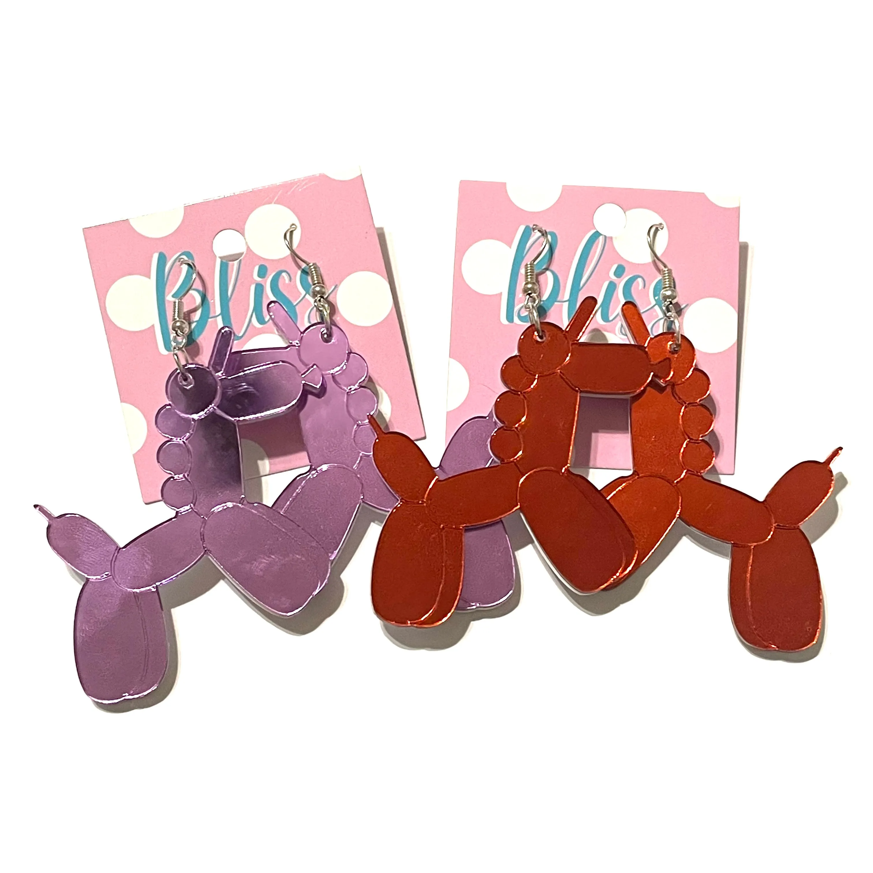 Balloon Unicorn Acrylic Statement Earrings- More Styles Available!