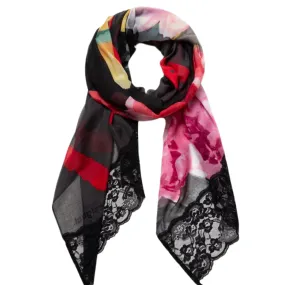 Be You Floral Rectangular Scarf