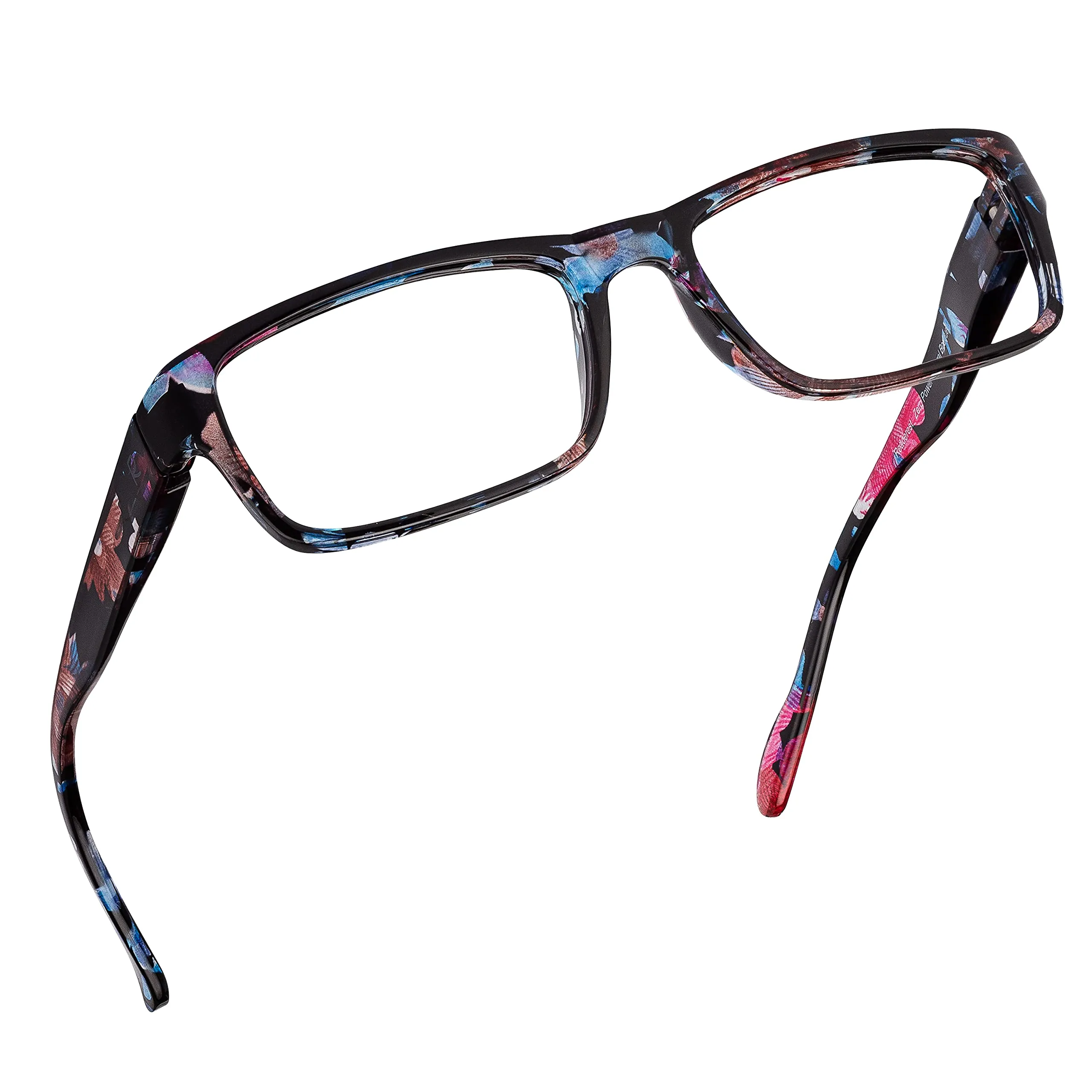 Blue-Light-Blocking-Reading-Glasses-Floral-0-00-Magnification Anti Glare