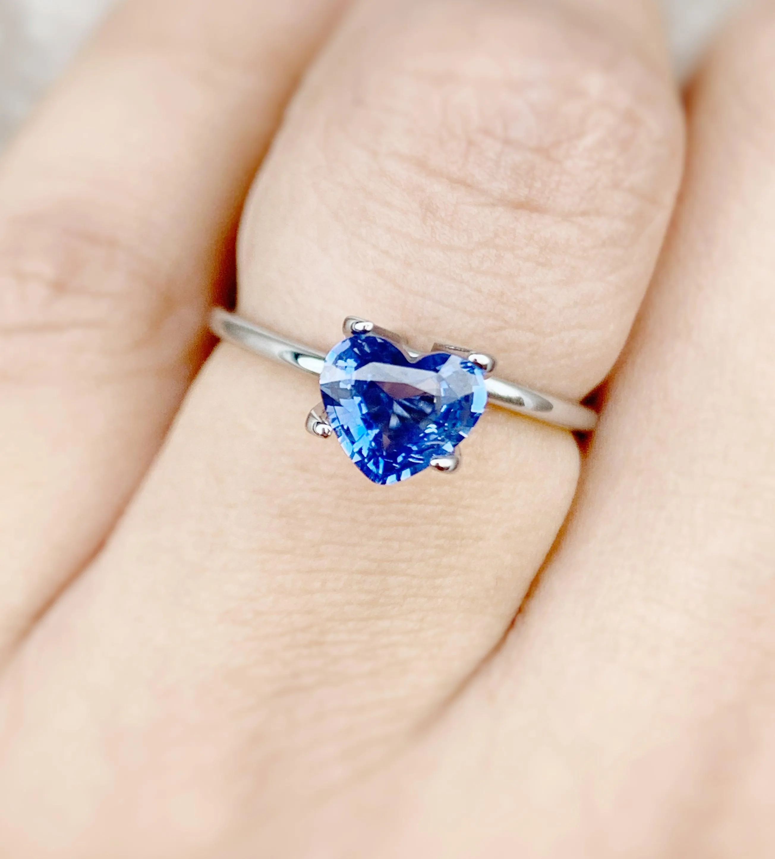 blue sapphire sri lanka online buy ceylon blue sapphire genuine neelam stone safir 1.06 crt royal blue engagement ring matching wedding band. cornflower blue sapphire