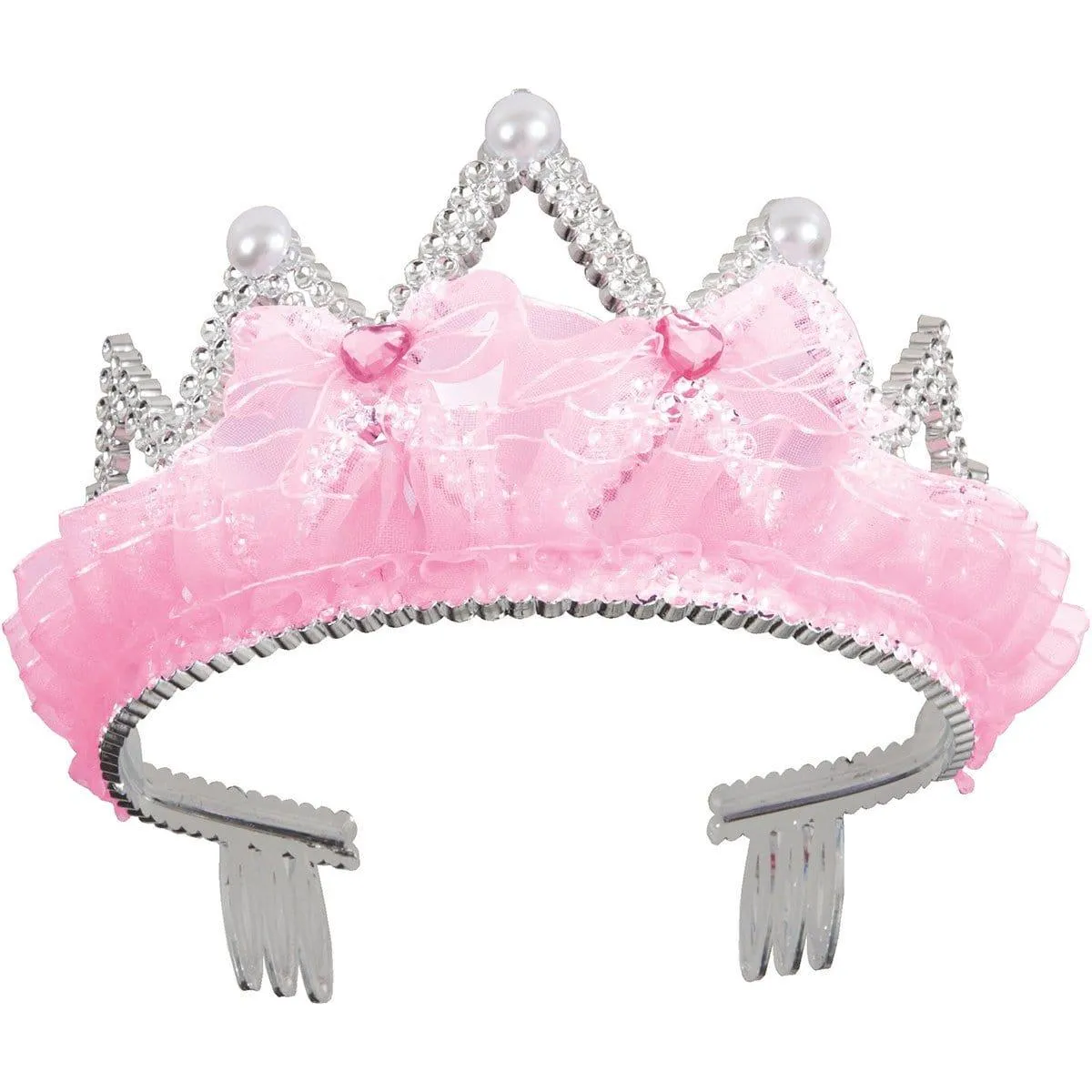 Bow & Ribbon Tiara Pink