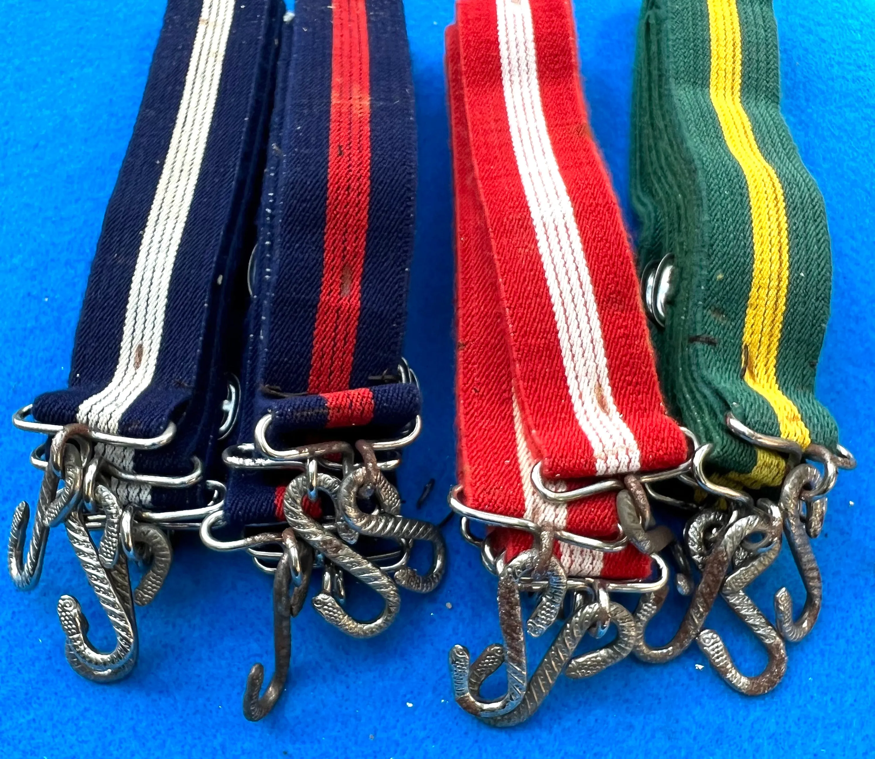 Box of 12 Vintage Snake Belts