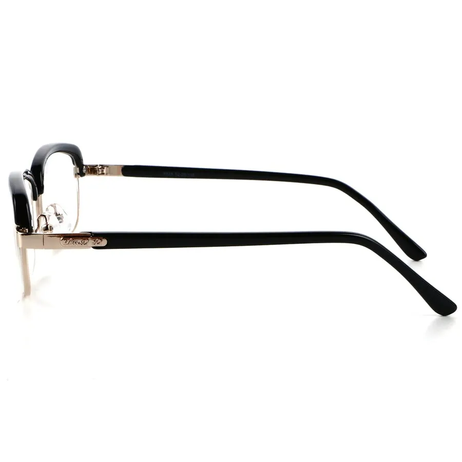 Brightzone Unisex Full Rim Square Acetate Alloy Reading Glasses 6452