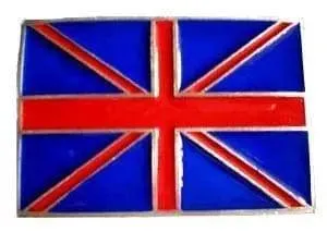 British Flag 2 Belt Buckle