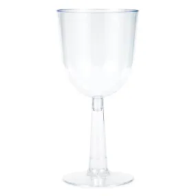 Bulk Clear 12 oz Plastic Wine Glasses (48 per Case)
