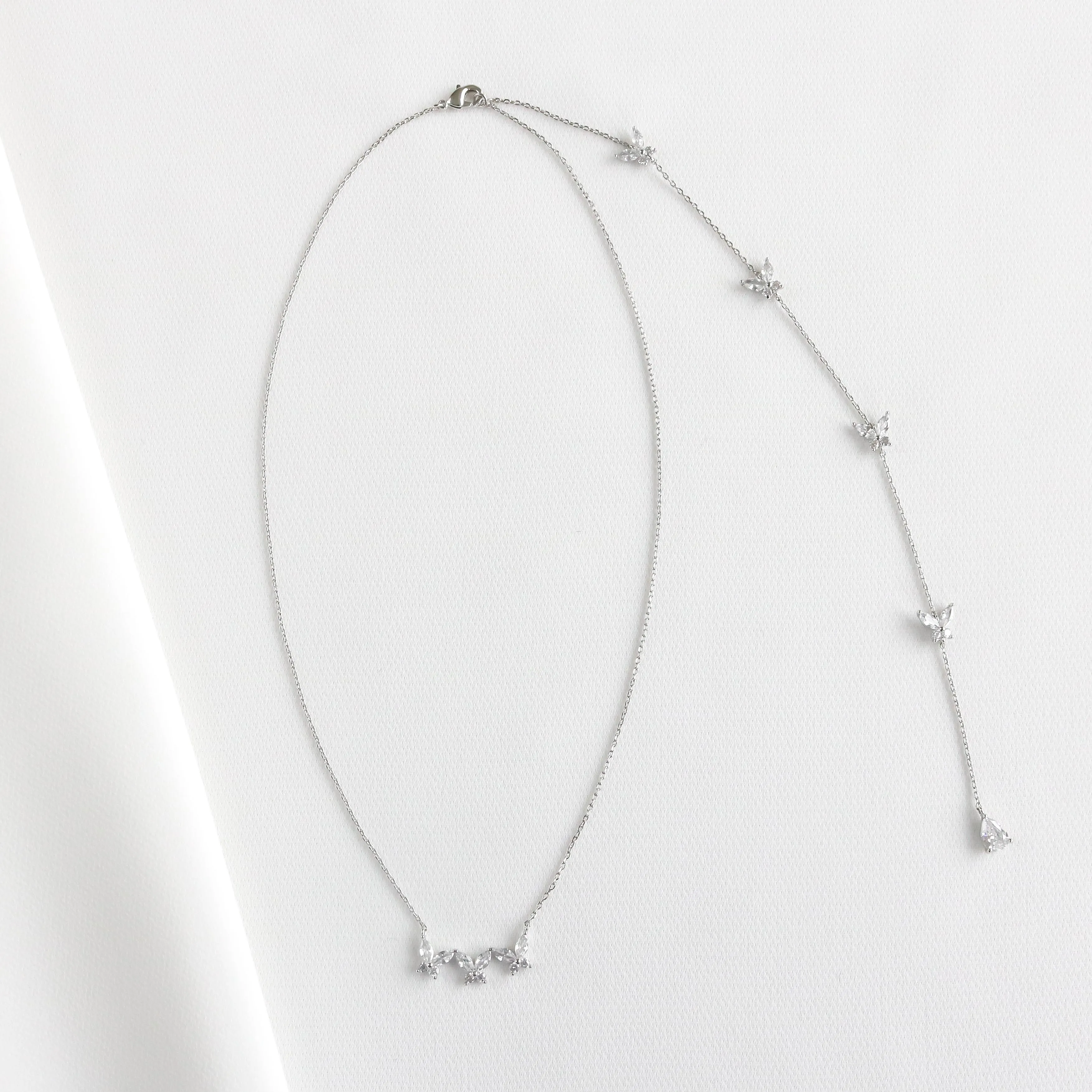 Butterfly Backdrop Necklace