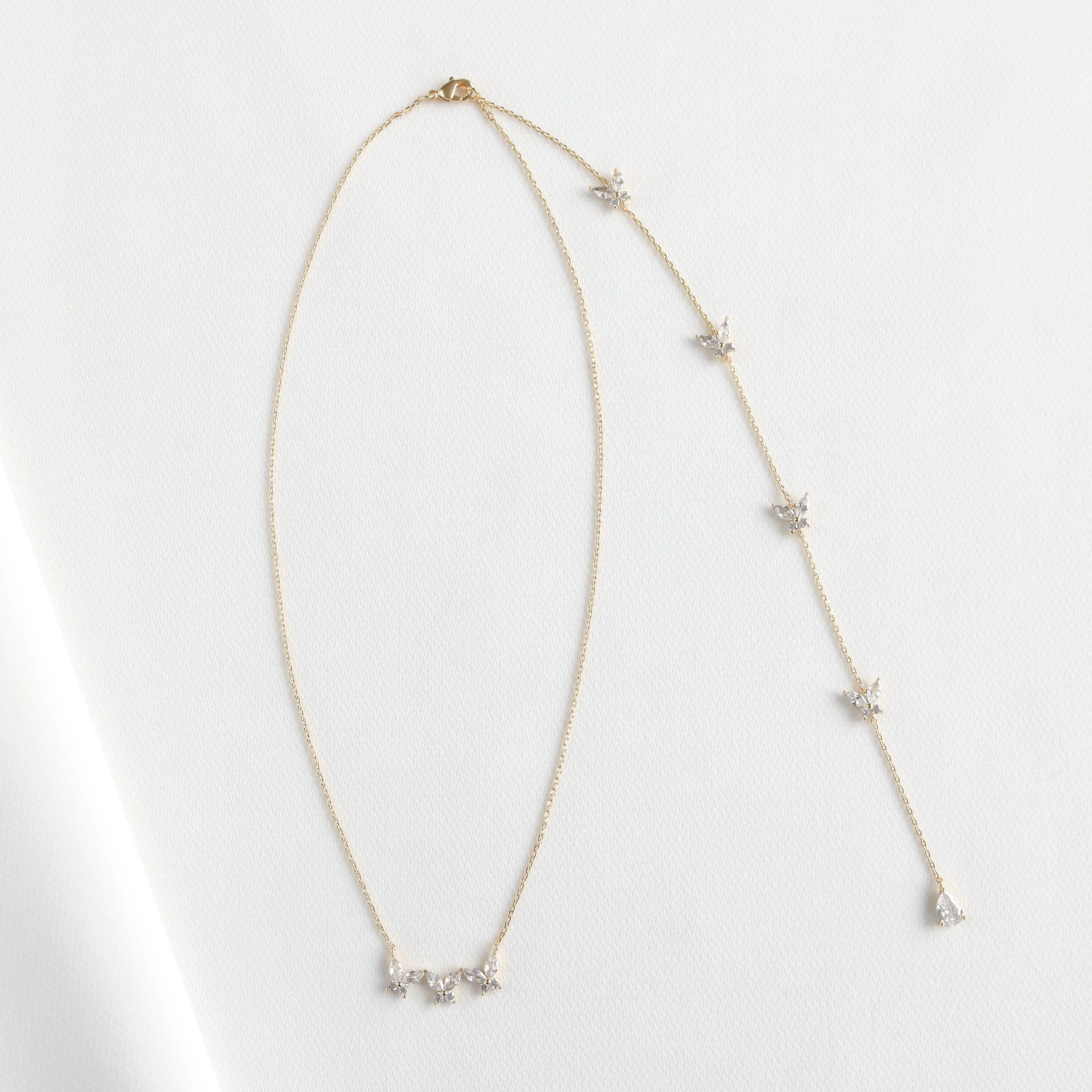Butterfly Backdrop Necklace