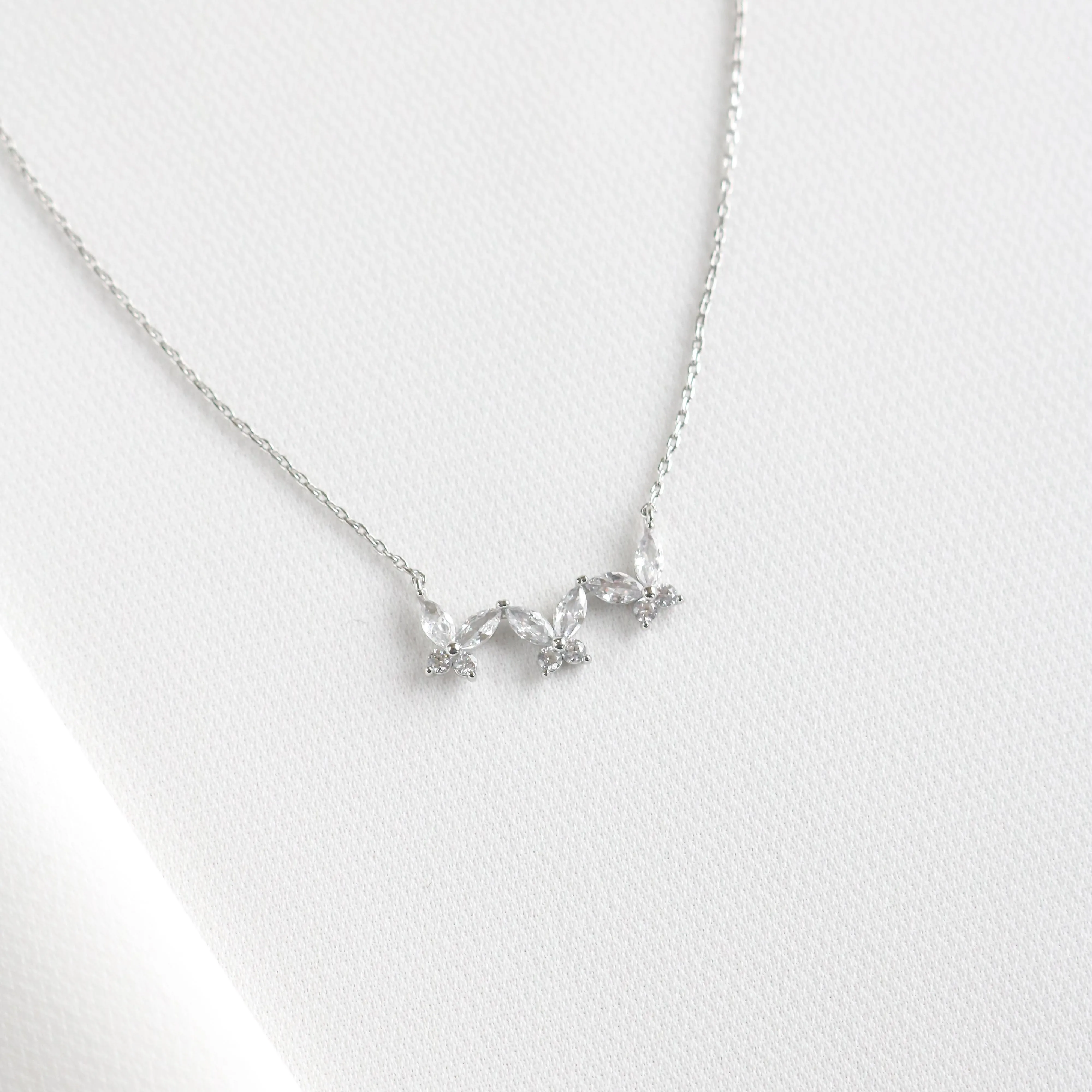 Butterfly Backdrop Necklace