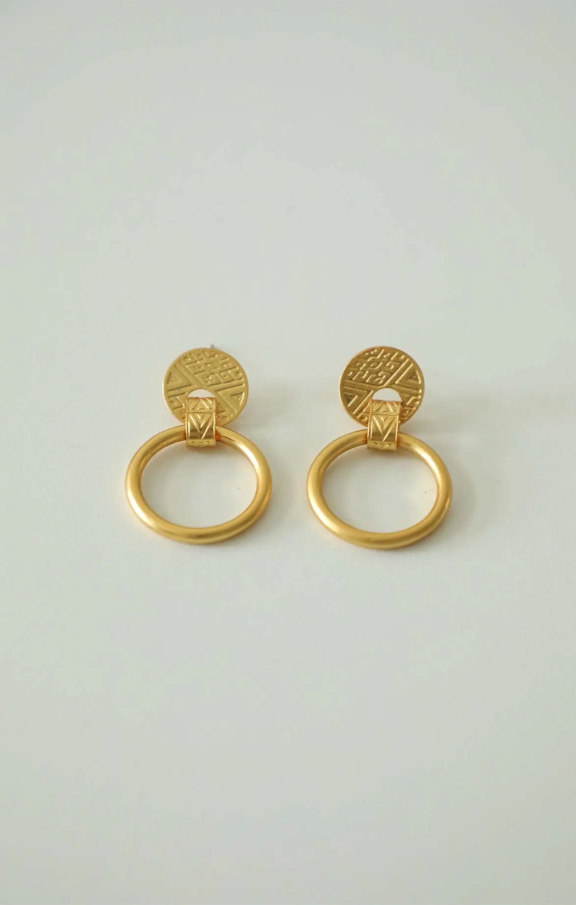 Circular Ring Earrings