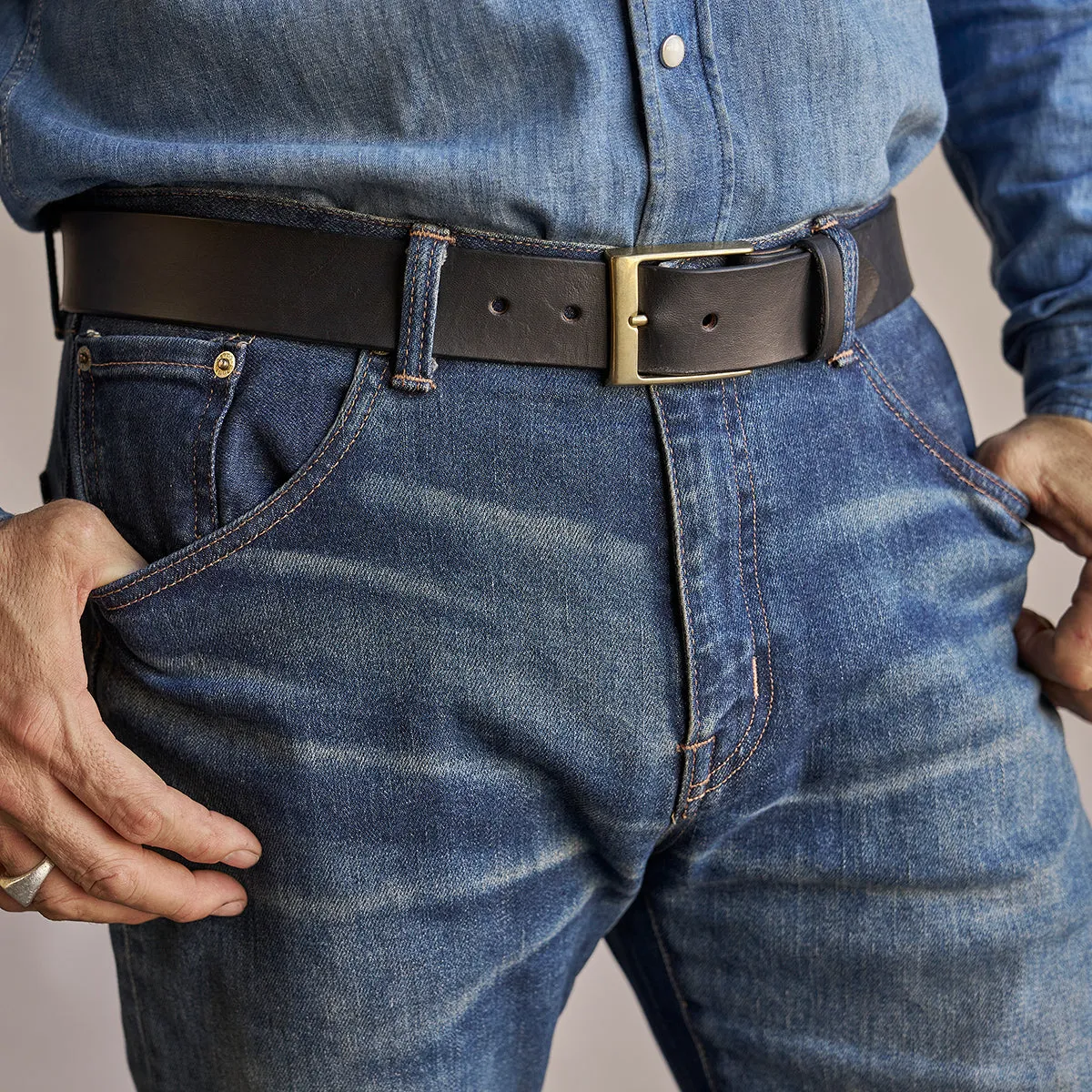 Classic Horsehide Belt No.94 | Black