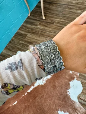 Concho Detailed Bracelet