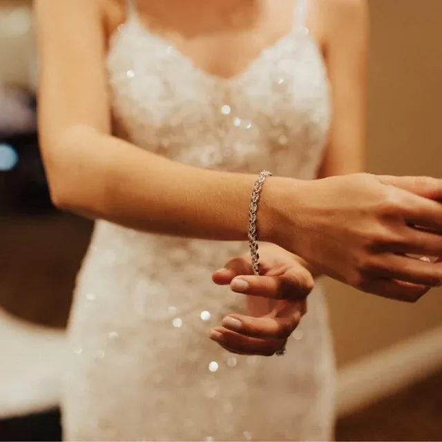 Crystal Bolo Bracelet - Ashley