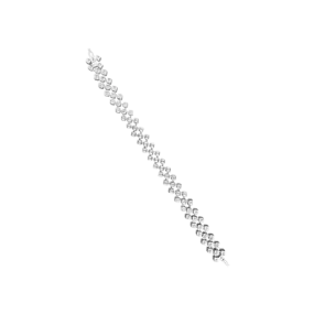 Diagonal set Diamond Bracelet