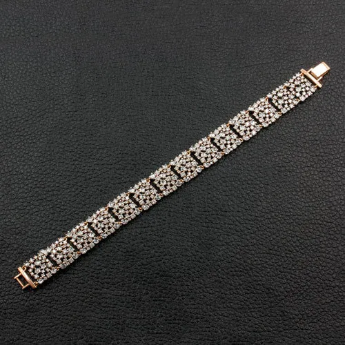 Diamond Bracelet in Rose Gold
