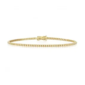 Diamond Jewellery 18CT Gold Bracelet BDQ180