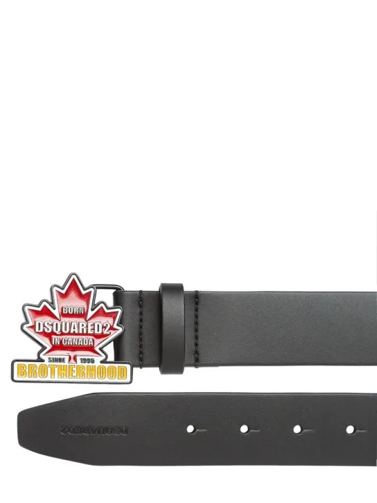 Dsquared2   Logo leather belt 