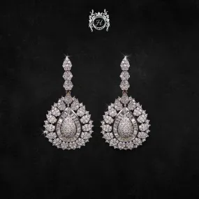 Earrings in Zircons