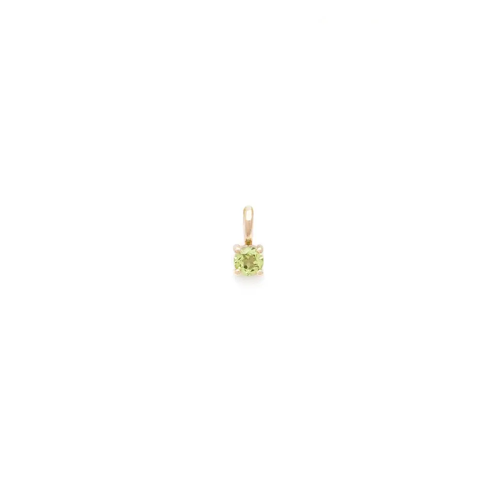 Element Gemstone Charm | 14k