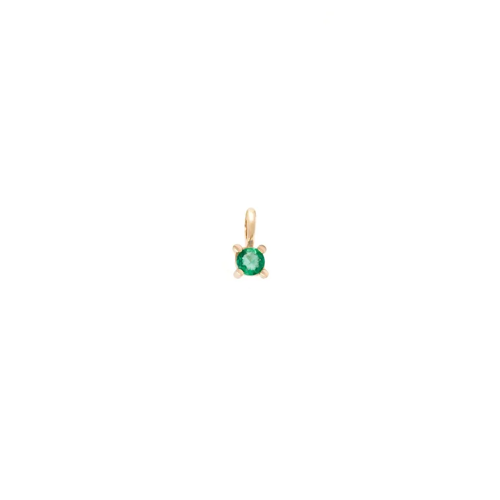 Element Gemstone Charm | 14k