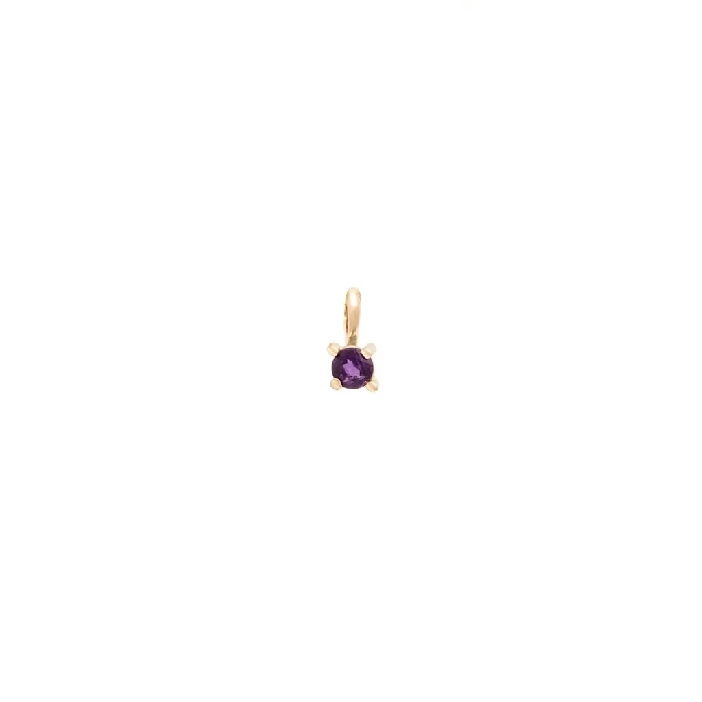 Element Gemstone Charm | 14k