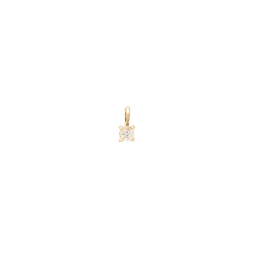Element Gemstone Charm | 14k