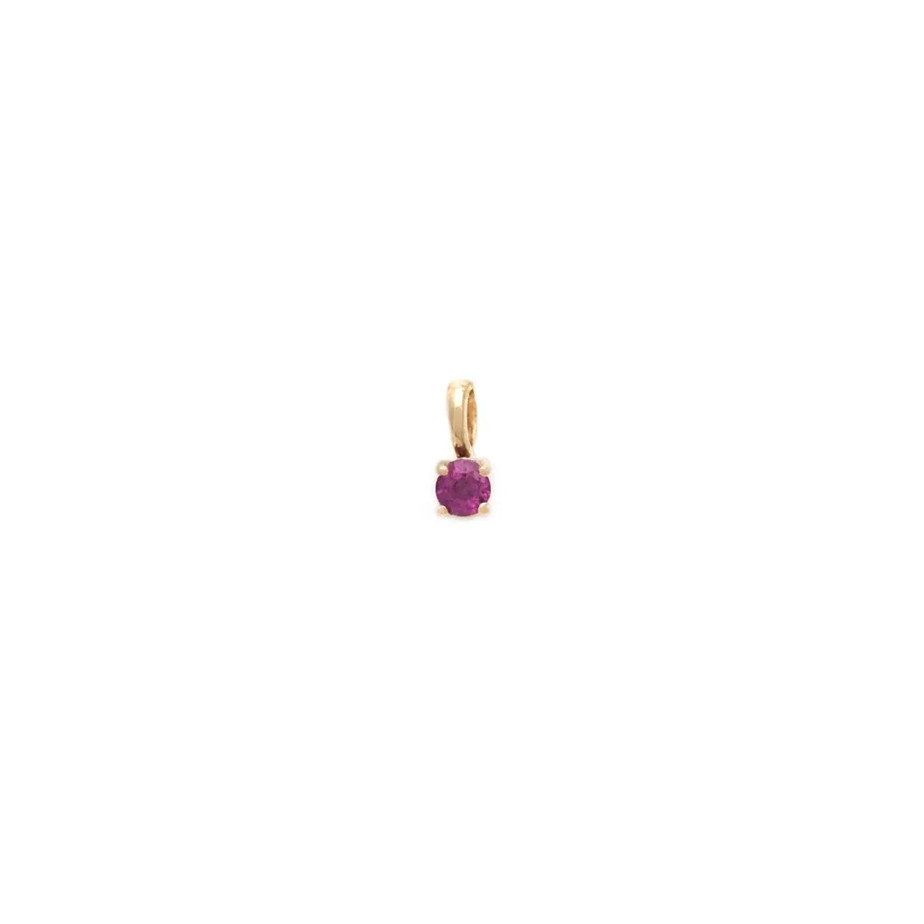 Element Gemstone Charm | 14k
