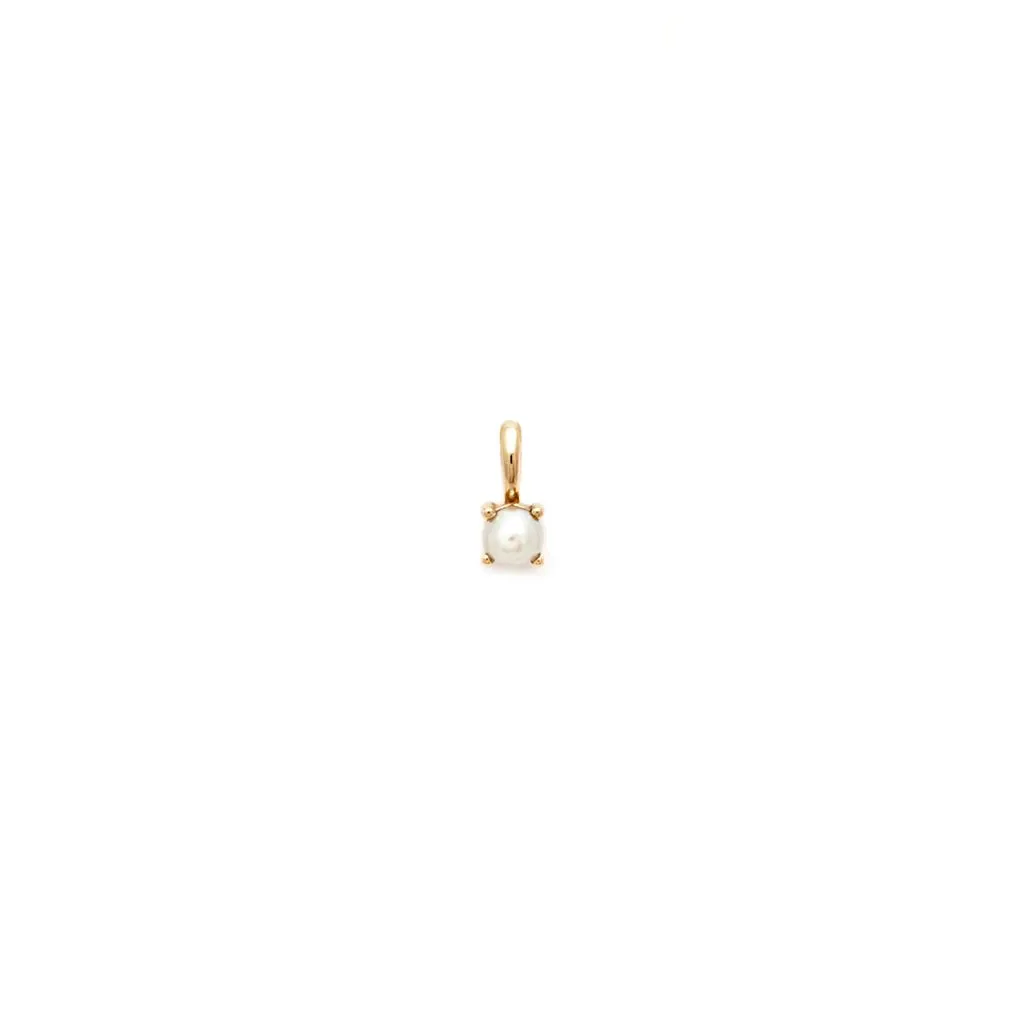 Element Gemstone Charm | 14k