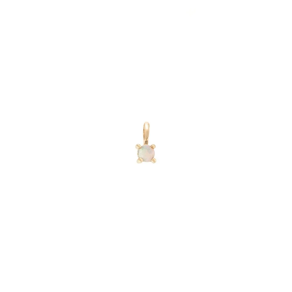 Element Gemstone Charm | 14k