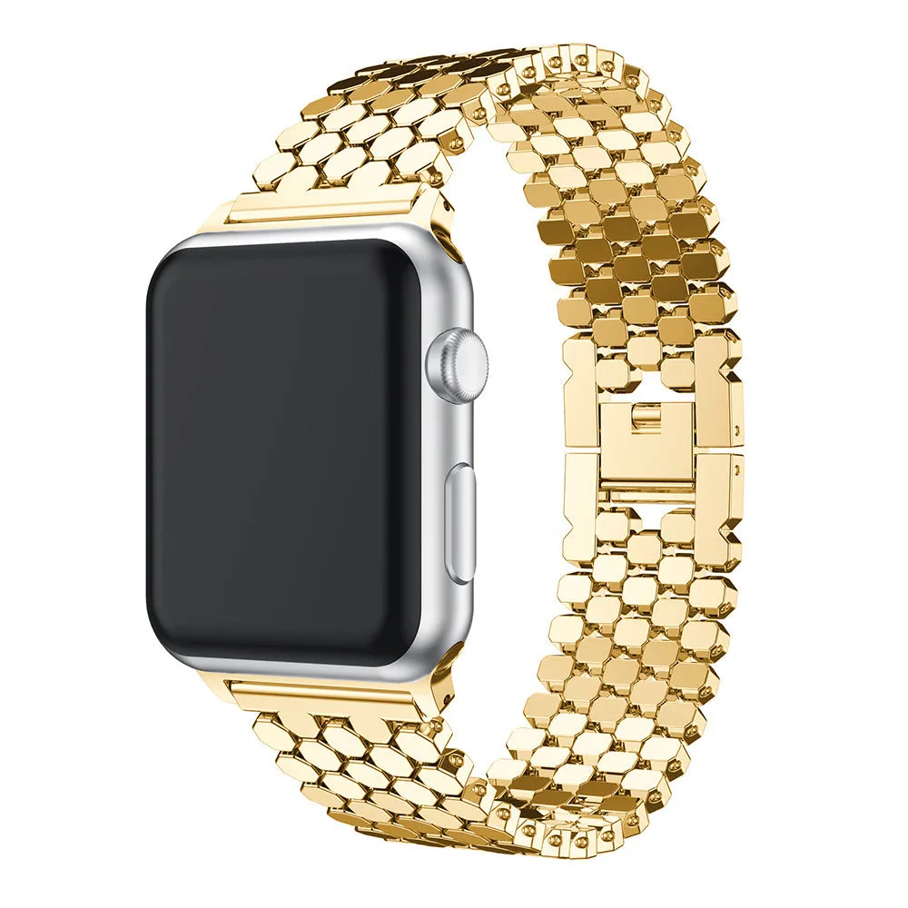 Fish scale stainless steel metal strap