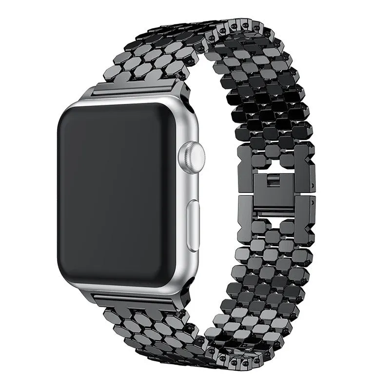 Fish scale stainless steel metal strap