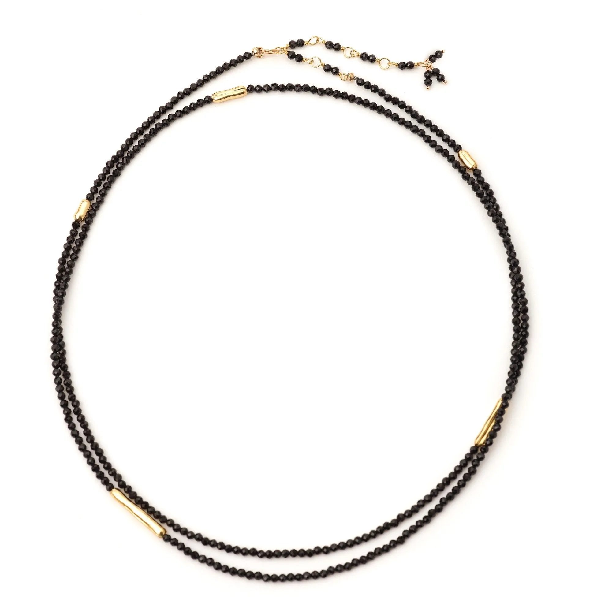 Five Gold Accent Gemstone Wrap , 18K Yellow Gold