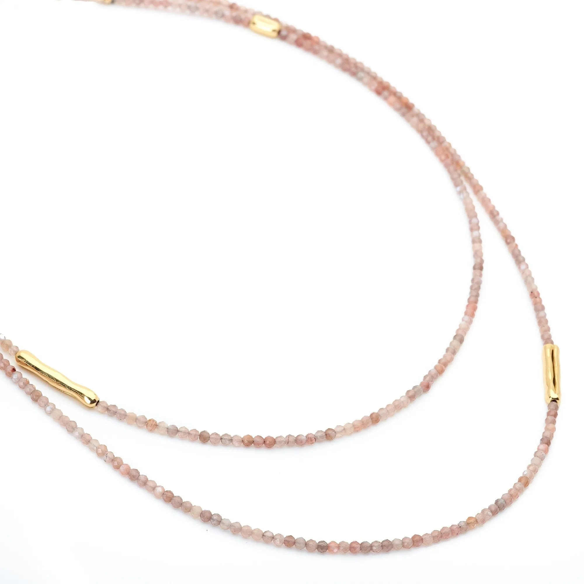 Five Gold Accent Gemstone Wrap , 18K Yellow Gold