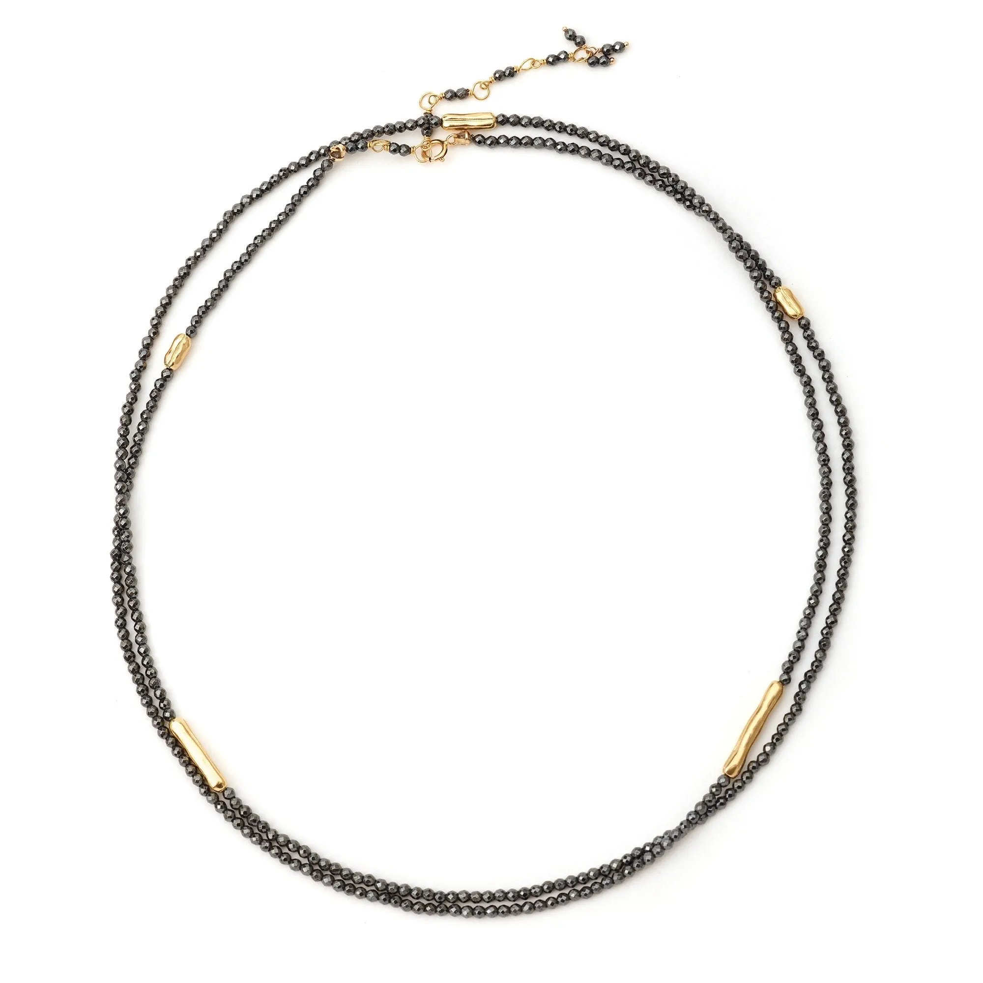 Five Gold Accent Gemstone Wrap , 18K Yellow Gold