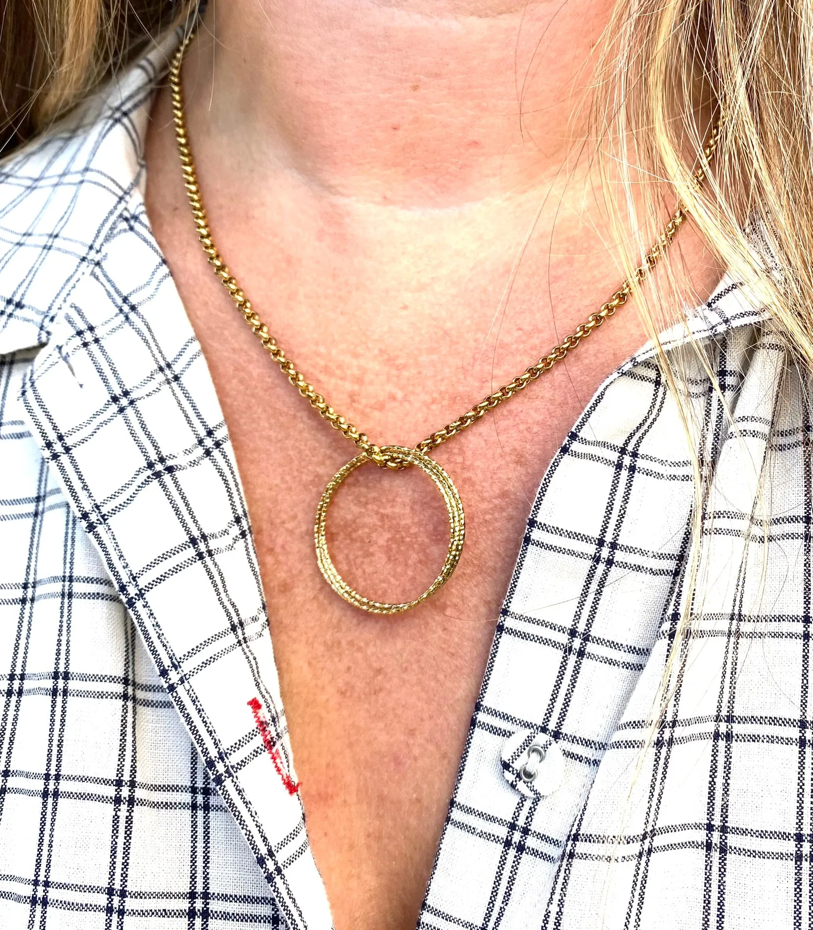 Full Moon Belcher Necklace