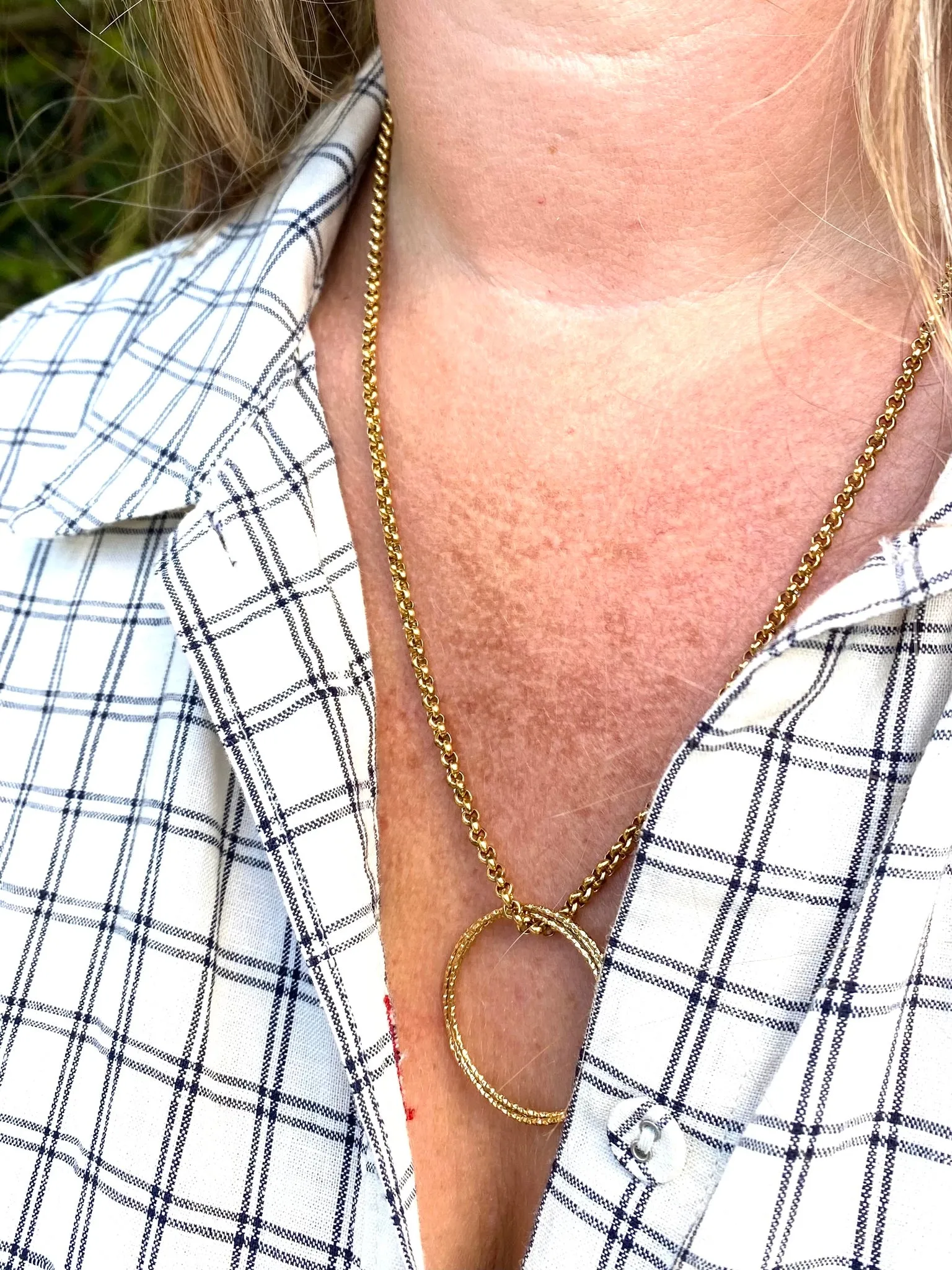 Full Moon Belcher Necklace