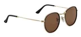 Glassy Hudson Polarized Black/Brown Lens