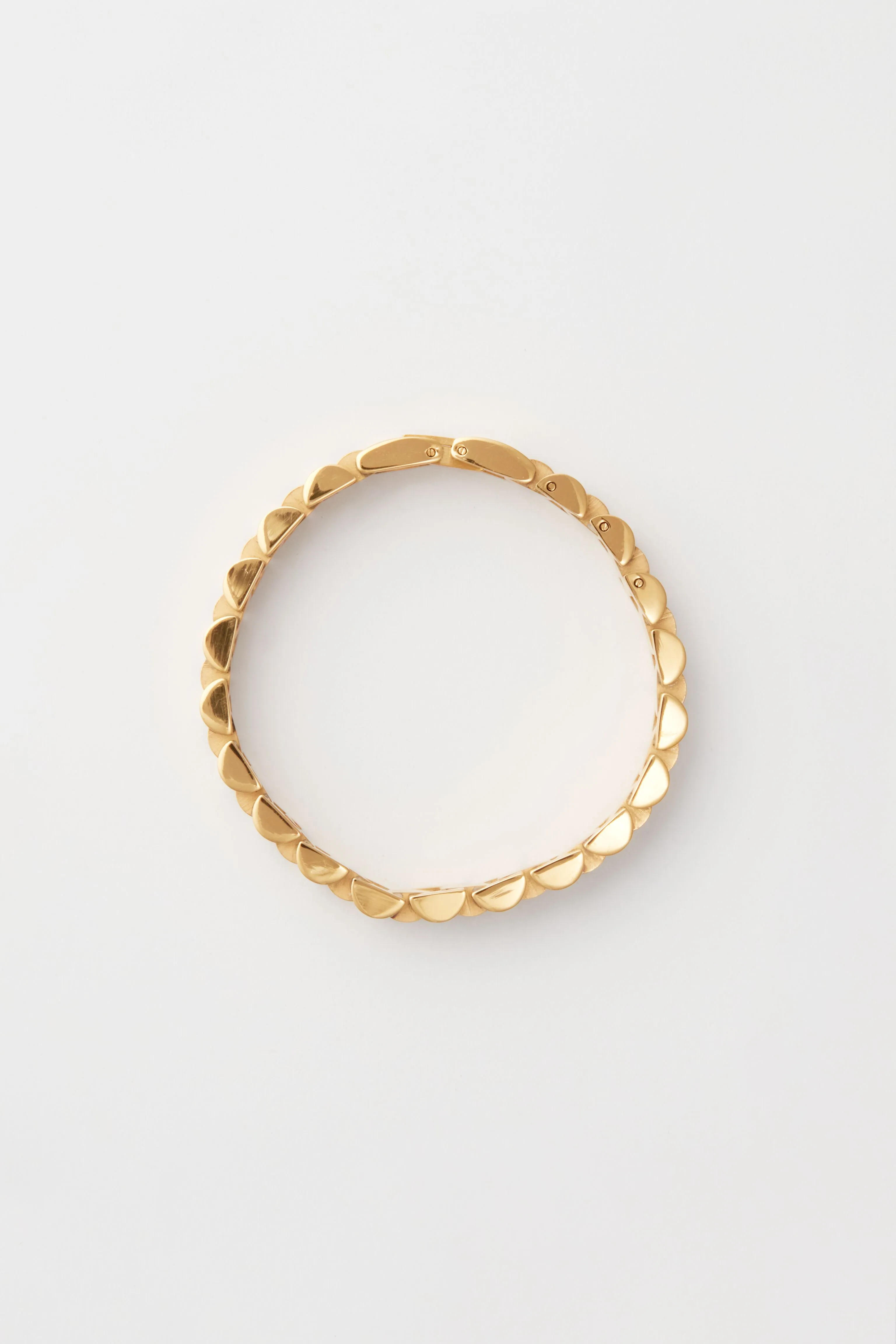 Gold Thin Time Bracelet
