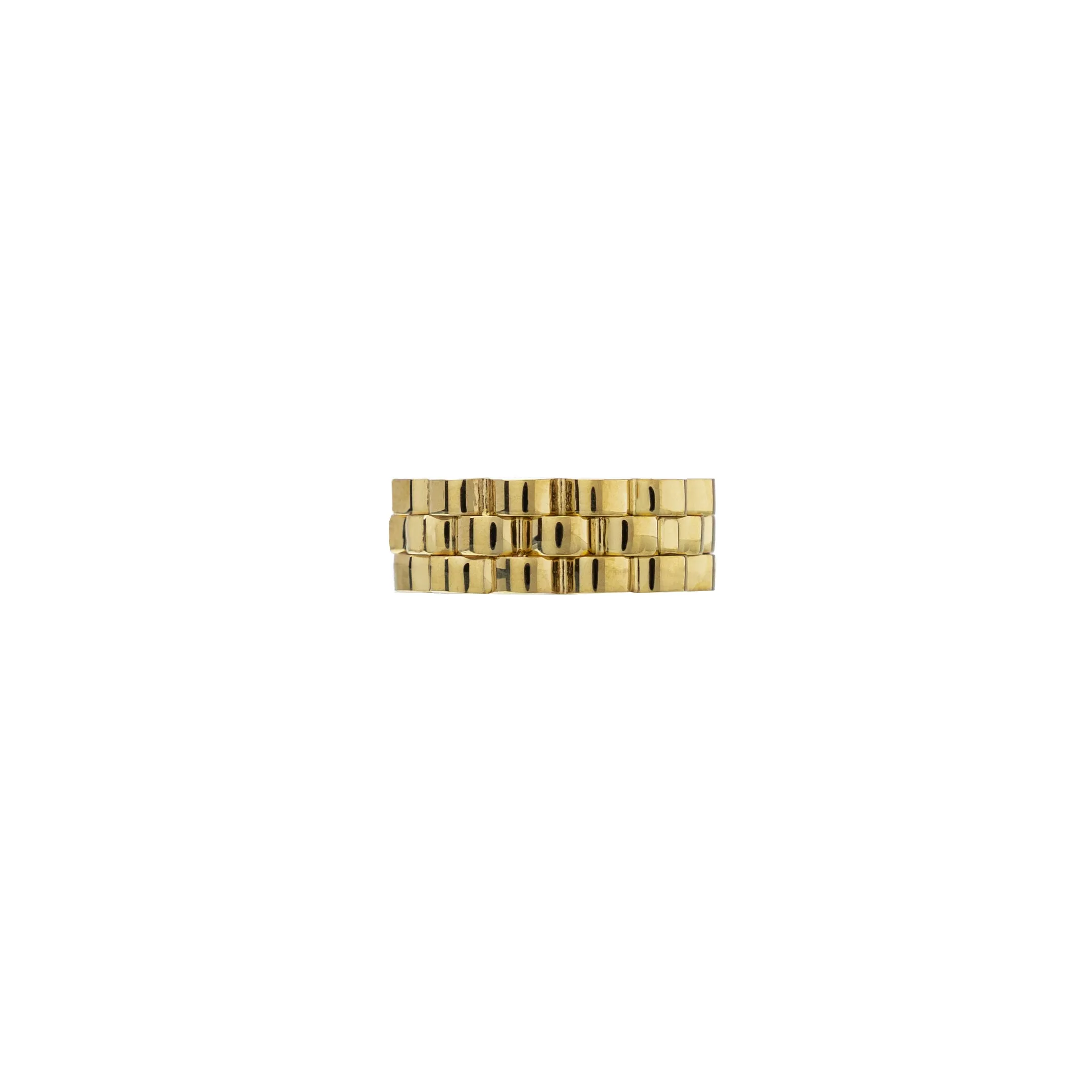 Gold Watch Band Ring